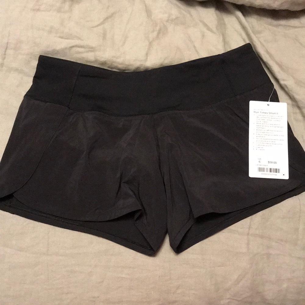 Lululemon run times shorts